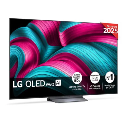LG OLED evo AI OLED77C56LB 77" 4K UHD 120Hz Smart TV webOS HDR10 FreeSync OLED77C56LB.AEU