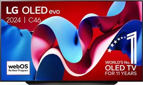 LG OLED55C46LA 55" OLED evo AI UltraHD 4K HDR10 OLED55C46LA.APDZ
