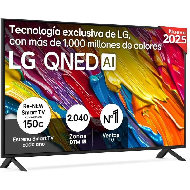 LG QNED evo 50QNED84A6C 50" 4K Ultra HD Smart TV webOS HDR10 50QNED84A6C.AEU