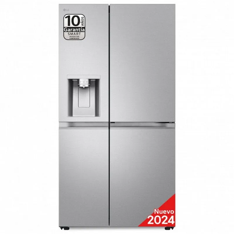 LG Serie 900 GSLE91MBAC Frigorífico Americano Side By Side C Acero Texturizado Antihuellas GSLE91MBAC.AMBQEUR