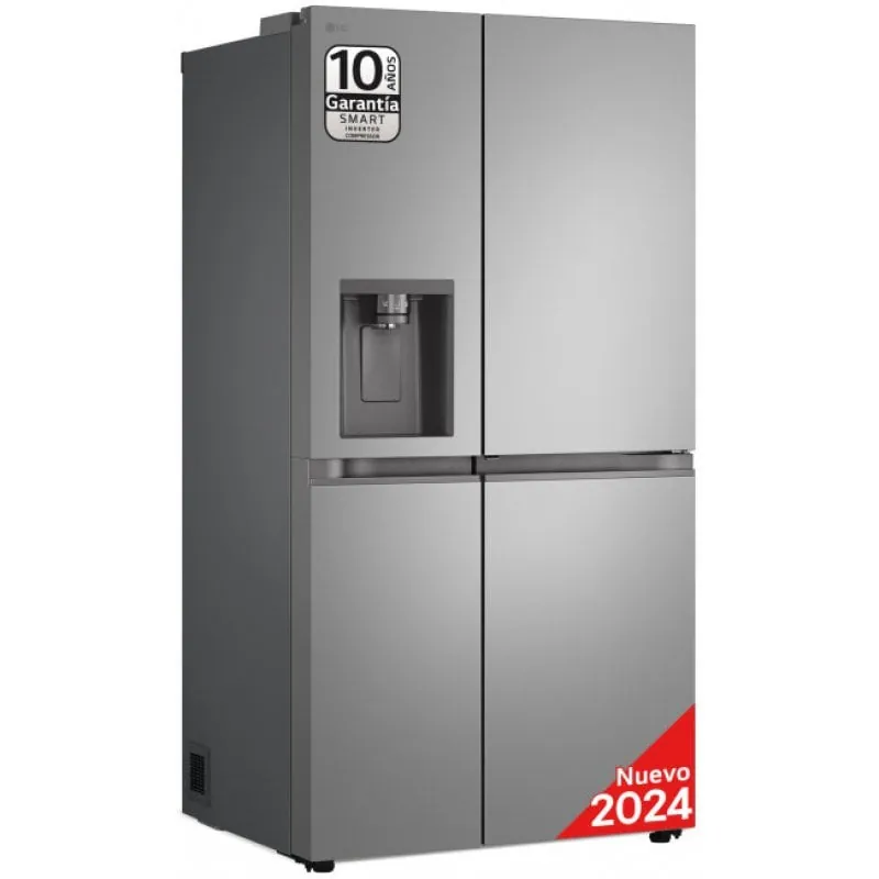 LG Side By side Serie 400 Frigorífico Americano E Door-In-Door Acero Inoxidable GSJC41PYPE.APYQEUR