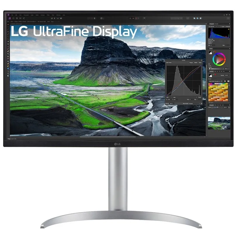 LG UltraFine 27UQ850-W 27" LED IPS UltraHD 4K Altavoces Altura Ajustable FreeSync USB-C 27UQ850-W