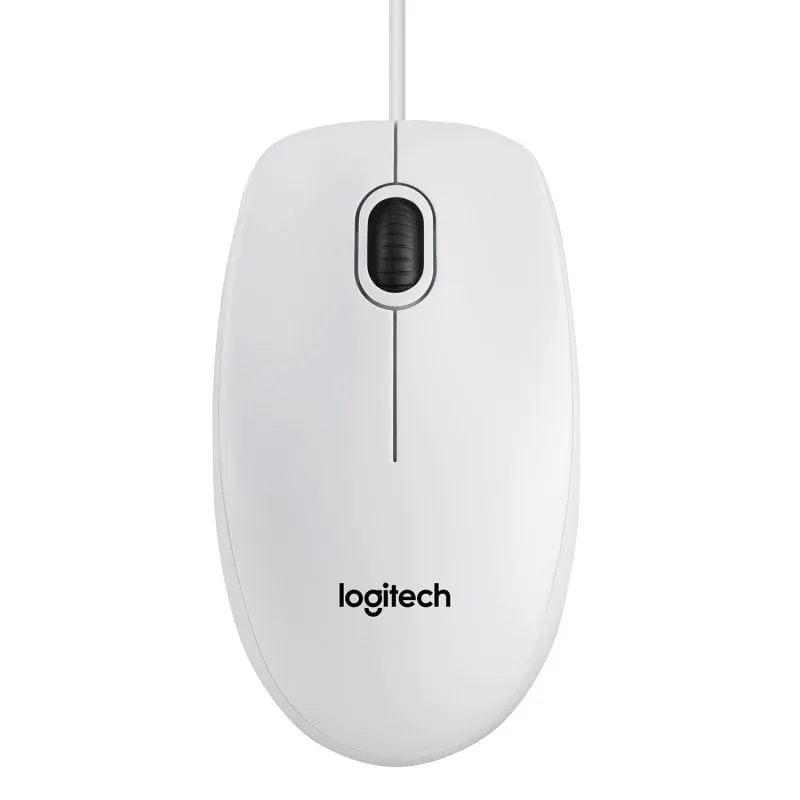 Logitech B100 Ratón Blanco 910-003360