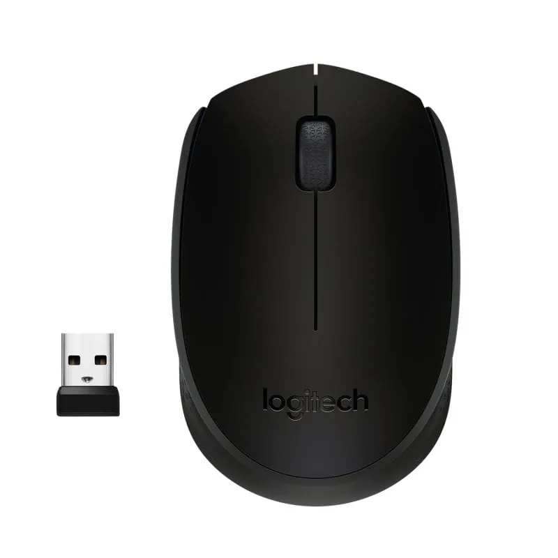 Logitech B170 Ratón Inalámbrico Negro 910-004798
