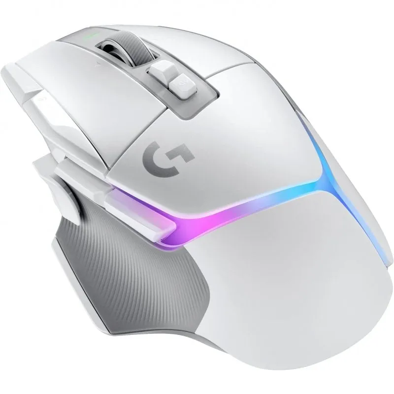 Logitech G G502 X Plus Lightspeed Ratón Inalámbrico RGB Gaming 25600 DPI Blanco 910-006172