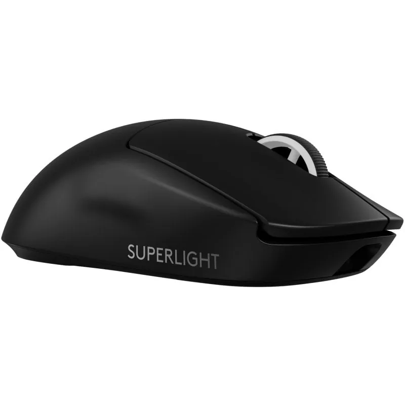 Logitech G PRO X SUPERLIGHT 2 LIGHTSPEED Ratón Inalámbrico Gaming Negro 32000 DPI 910-006631