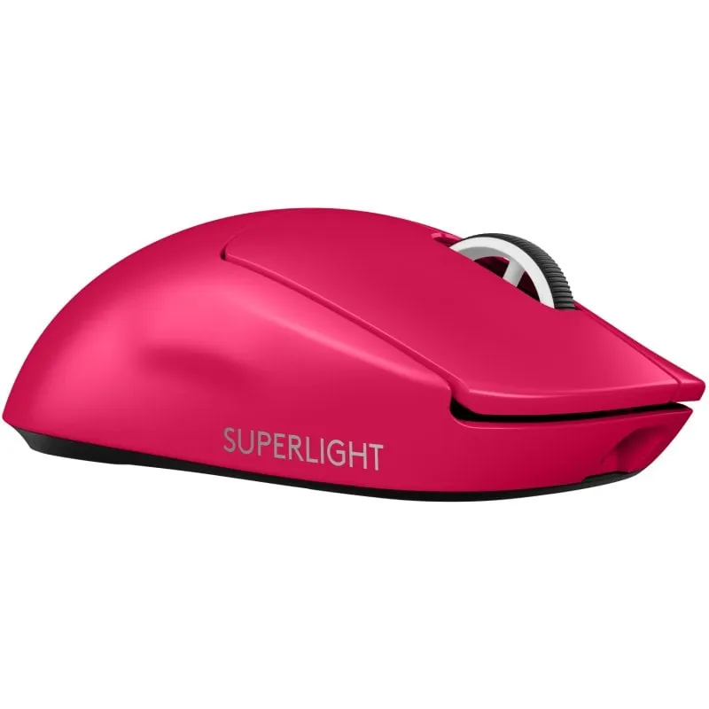 Logitech G PRO X SUPERLIGHT 2 LIGHTSPEED Ratón Inalámbrico Gaming Rosa 32000 DPI 910-006798