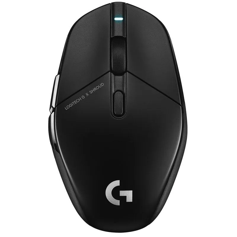Logitech G303 Shroud Edition Ratón Gaming Inalámbrico 25000 DPI Negro 910-006106