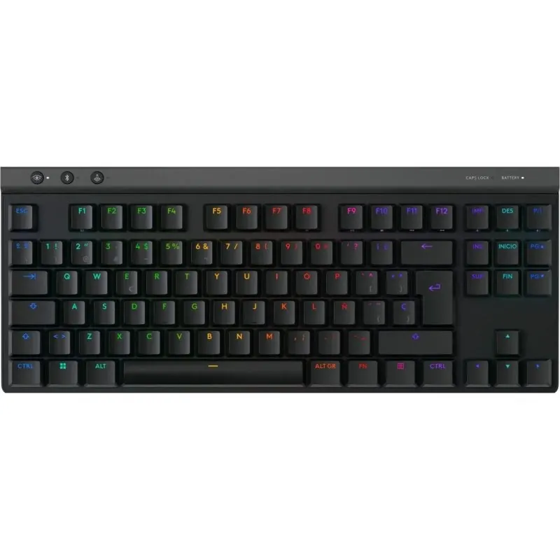 Logitech G515 LIGHTSPEED TKL Teclado Mecánico Gaming Inalámbrico Switch GL Tactile Negro 920-012559