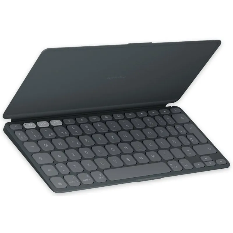 Logitech Keys-To-Go 2 para Apple Teclado Multidispositivo Inalámbrico Bluetooth Grafito 920-013010