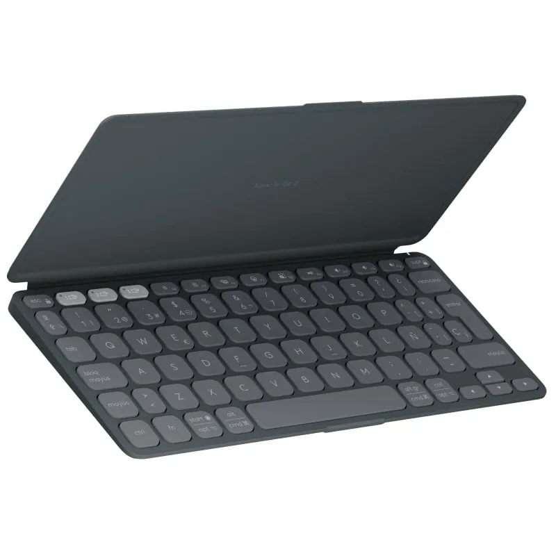 Logitech Keys-To-Go 2 Teclado Multidispositivo Inalámbrico Bluetooth Grafito 920-012973