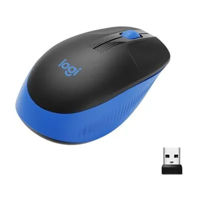 Logitech M190 Ratón Inalámbrico Full Size 1000DPI Azul 910-005907