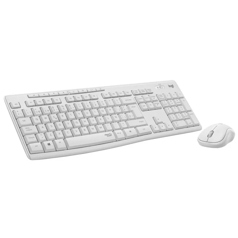 Logitech MK295 Combo Teclado + Ratón Inalámbricos Blanco Crudo 920-009822