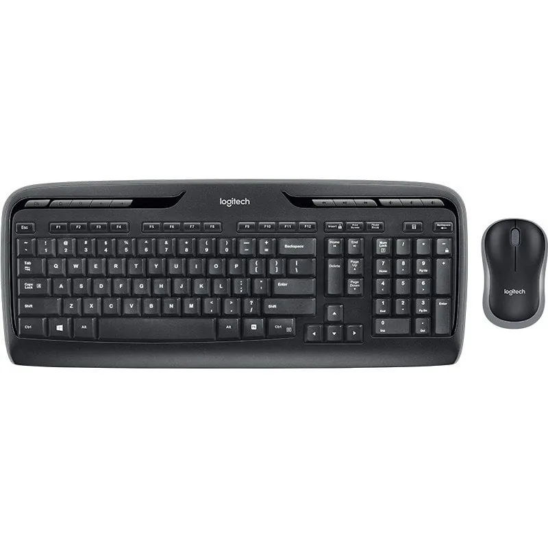 Logitech MK330 Wireless Combo Teclado + Ratón Negros 920-003978