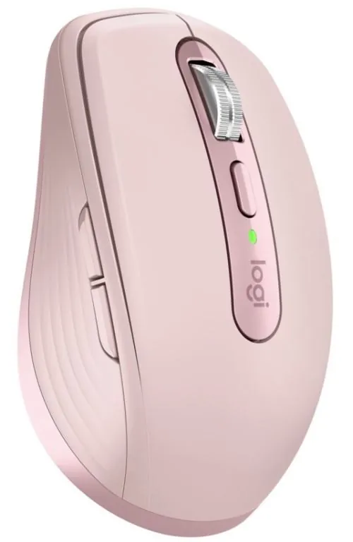 Logitech MX Anywhere 3 Ratón Compacto Inalámbrico 4000DPI Rosa 910-005990