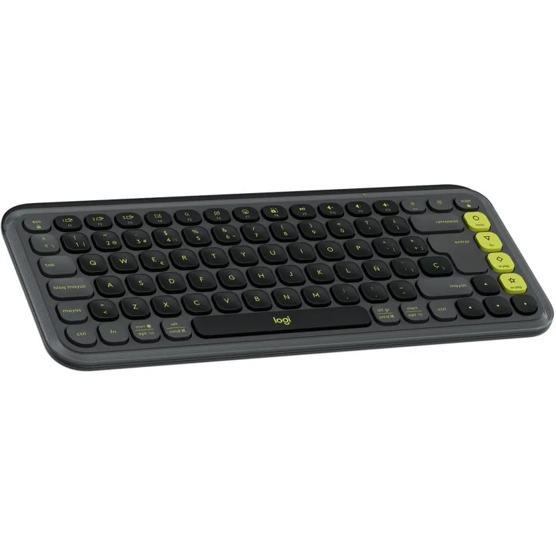 Logitech Pop Icon Keys teclado Inalámbrico Bluetooth Grafito 920-013068