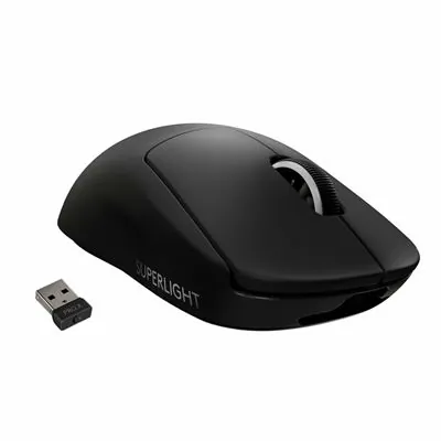 Logitech Pro X Superlight Ratón Gaming 25600DPI Negro 910-005881