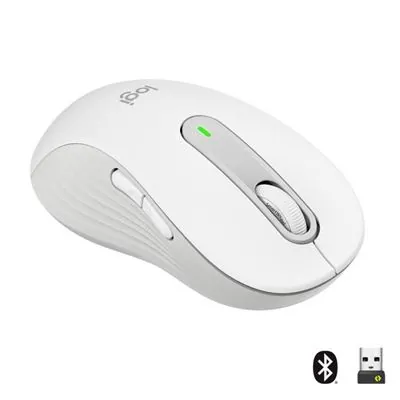 Logitech Signature M650 L Left Ratón Óptico Inalámbrico para Zurdos 2000DPI Blanco 910-006240