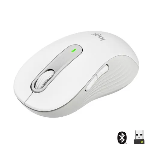 Logitech Signature M650 L Ratón Óptico Inalámbrico 2000DPI Blanco 910-006238