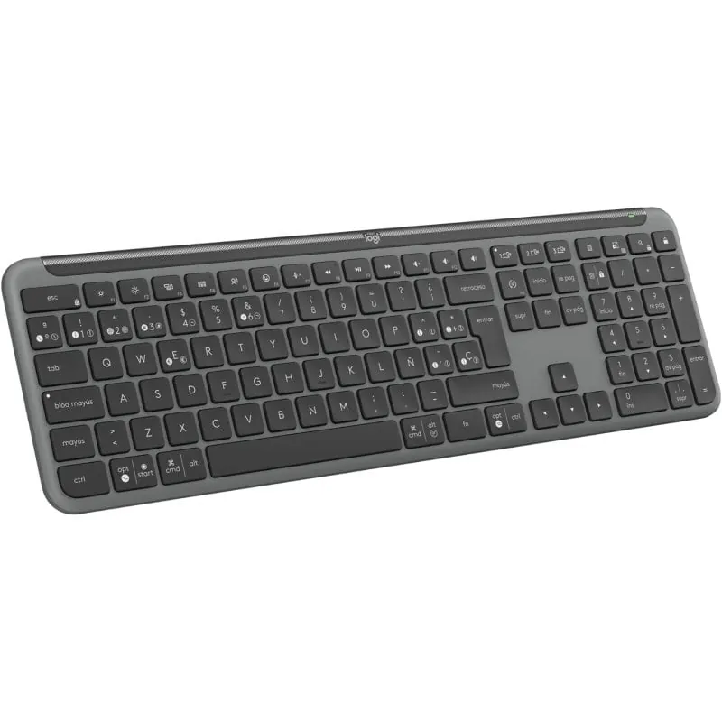 Logitech Signature Slim K950 Teclado Bluetooth con Alternancia Entre Dispositivos Escritura Discreta 920-012455