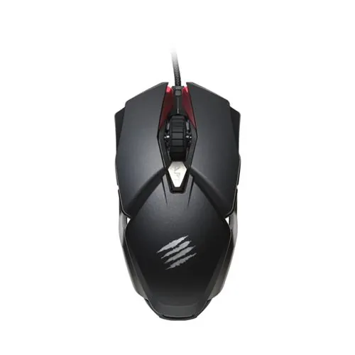 Mad Catz B.A.T. 6+ Ambidextrous Ratón Gaming 16000DPI RGB Negro MB05DCINBL000-0