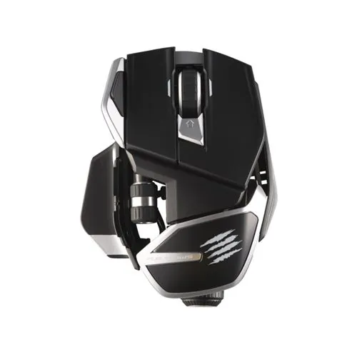 Mad Catz R.A.T. DWS Ratón Gaming Inalámbrico 16000DPI Negro/Plata MR07DHINBL000-0