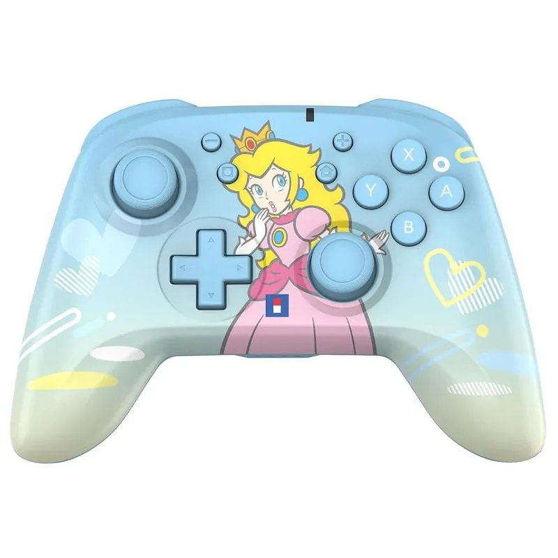Mando Hori Horipad City Pop Peach Personalizable Inalámbrico para Switch 1186947