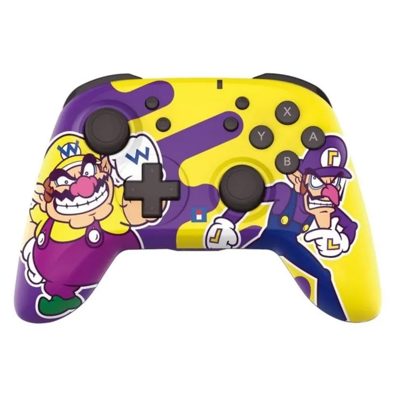 Mando Hori Horipad Wario y Waluigi Personalizable Inalámbrico para Switch 1186948