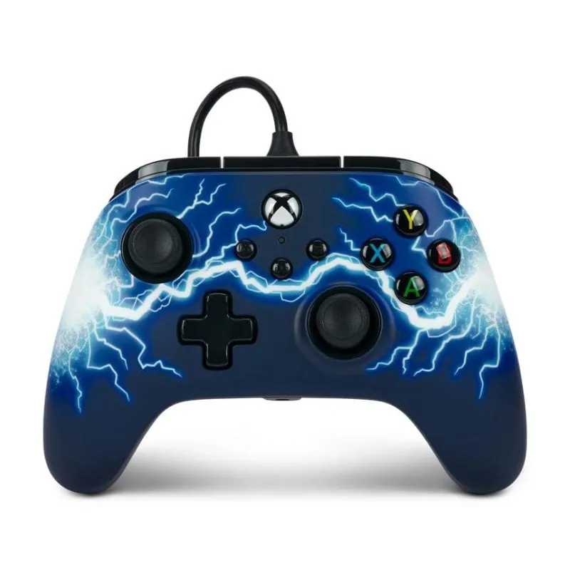 Mando PowerA XBGP0190-01 Negro y Azul USB para PC y Xbox One XBGP0169-01