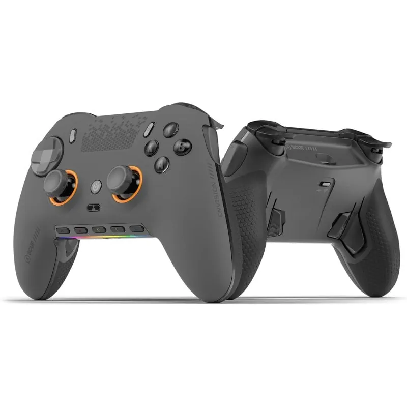 Mando SCUF Envision HE Wireless Blanco Sticks Hall Effect RGB Macros PC Gris 601-178-04-102-EU