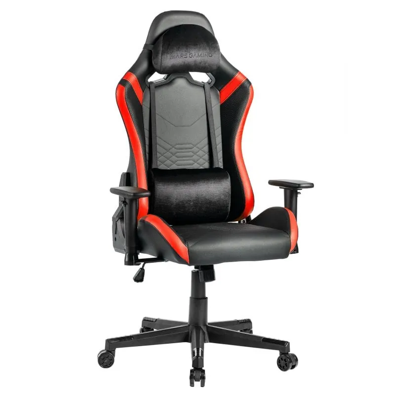 Mars Gaming MGC-Pro Cuero PU Silla Gaming Rojo MGCPROBR