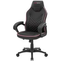Mars Gaming MGCX ONE Silla Gaming Negro/Rosa MGCXONEBPK