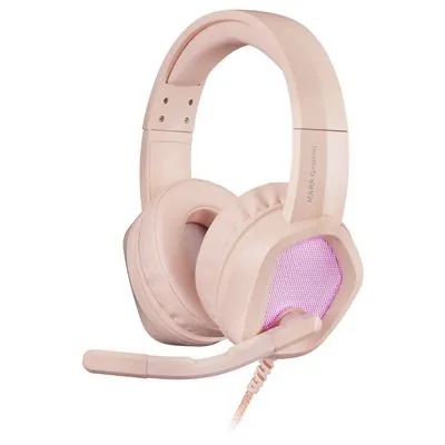 Mars Gaming MH320P Auriculares Gaming RGB Rosa MH320P