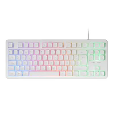 Mars Gaming MK023 TKL H-Mech Teclado Gaming FRGB Blanco MK023WES