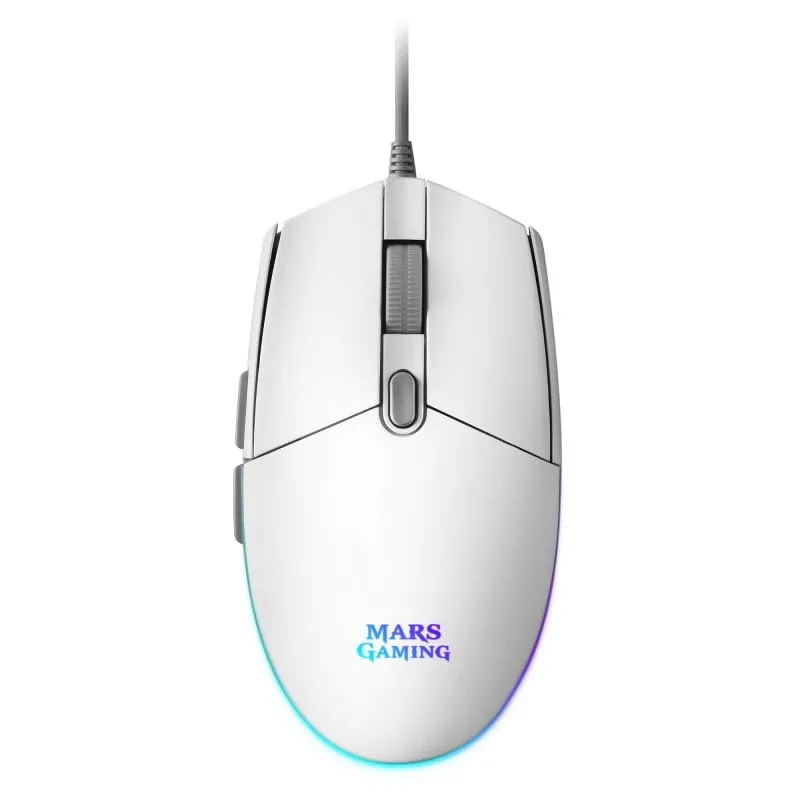 Mars Gaming MMG Ratón Gaming RGB 4200 DPI Blanco MMGW