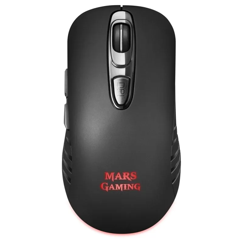 Mars Gaming MMW2 Ratón Gaming Inalámbrico RGB con Sensor Óptico 3200 DPI MMW2