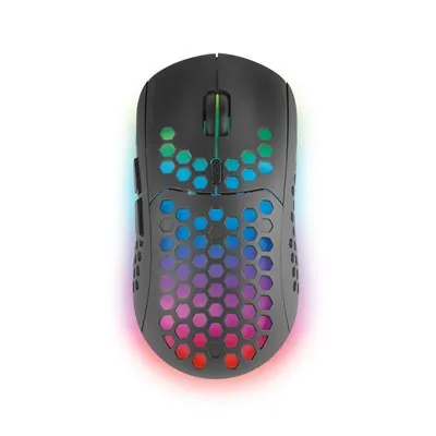 Mars Gaming MMW3 Ratón Gaming Inalámbrico RGB Flow 3200DPI Negro MMW3