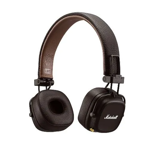 Marshall Major IV Auriculares Bluetooth Plegables con 80h de Autonomía Marrón 1006127