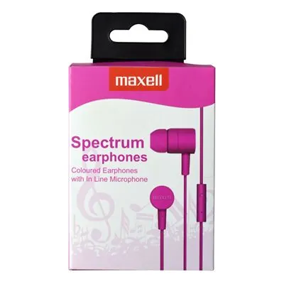 Maxell Spectrum M533 Auriculares Jack 3.5mm Rosa SPECTRUM PINK