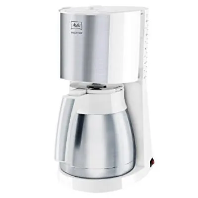 Melitta Enjoy II Top Therm 1017-07 Cafetera de Goteo 10 Tazas Blanca 6756988