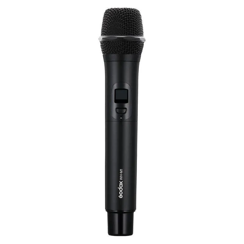 Micrófono Godox WH-M1 UHF inalámbrico OLED para entrevistas WH-M1