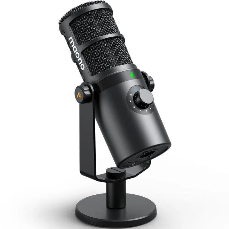 Micrófono Maono PD400X USB/XLR cardioide con filtro antipop y monitoreo PD400XMAONO