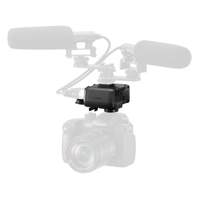 Micrófono Panasonic DMW-XLR1 XLR adaptador para Lumix GH5 extra resolución DMW-XLR