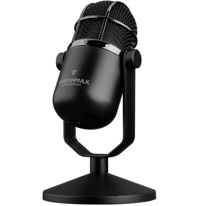 Micrófono Thronmax M3 Plus USB/3.5mm condensador plug-and-play captación precisa M3PLUSTHRONMAX