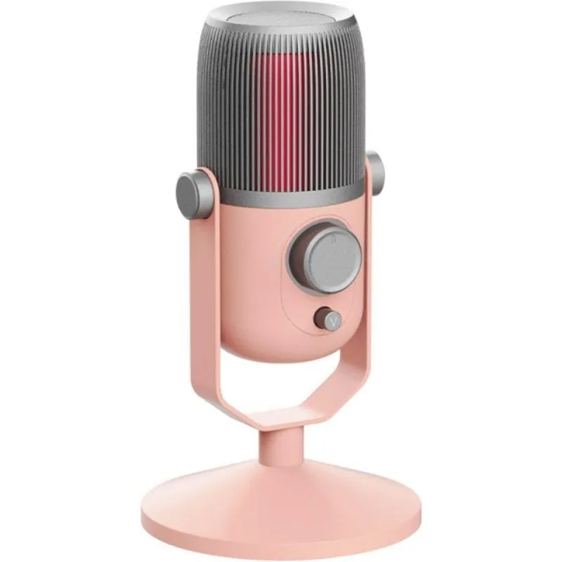 Micrófono Thronmax Mdrill Zero USB cardioide 96kHz Edición Rosa compacto M4RTHRONMAX