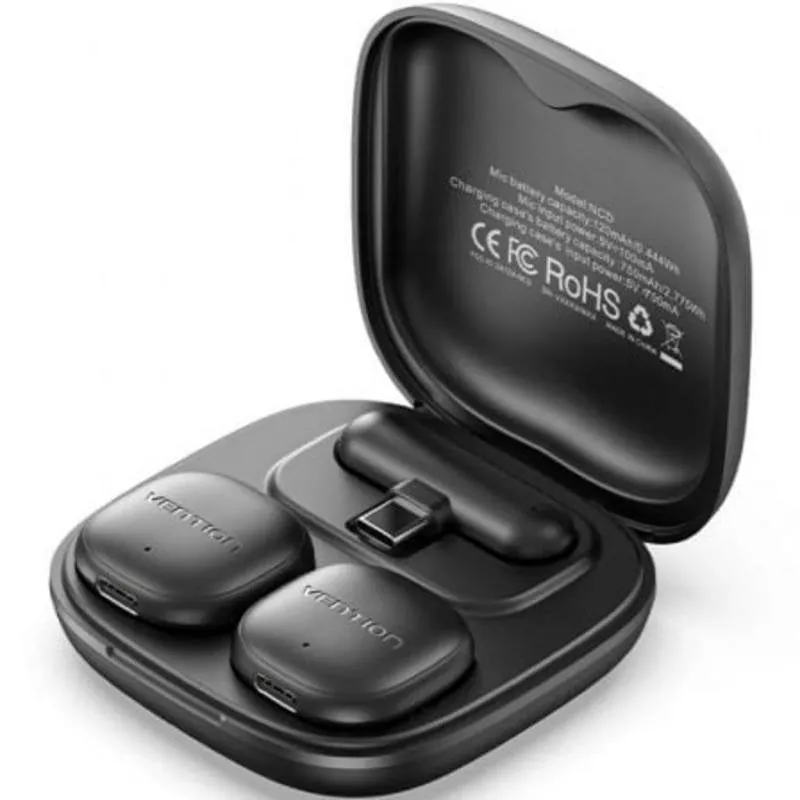 Micrófono Vention NCDB0 USB-C/Lightning omnidireccional inalámbrico con IA NCDB0