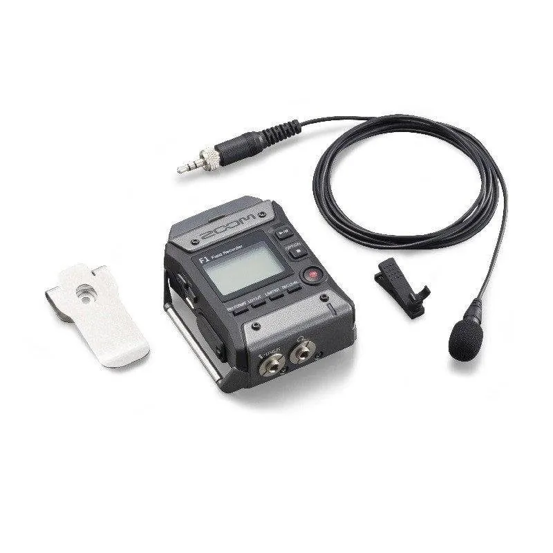 Micrófono Zoom F1-LP grabador de bolsillo lavalier alta resolución USB F1LP