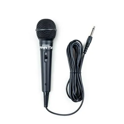 Microfono Karaoke Con Cable Bigben Partymic 