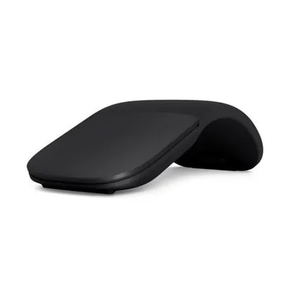 Microsoft Arc Mouse Ratón Bluetooth 1000 DPI Negro ELG-00002