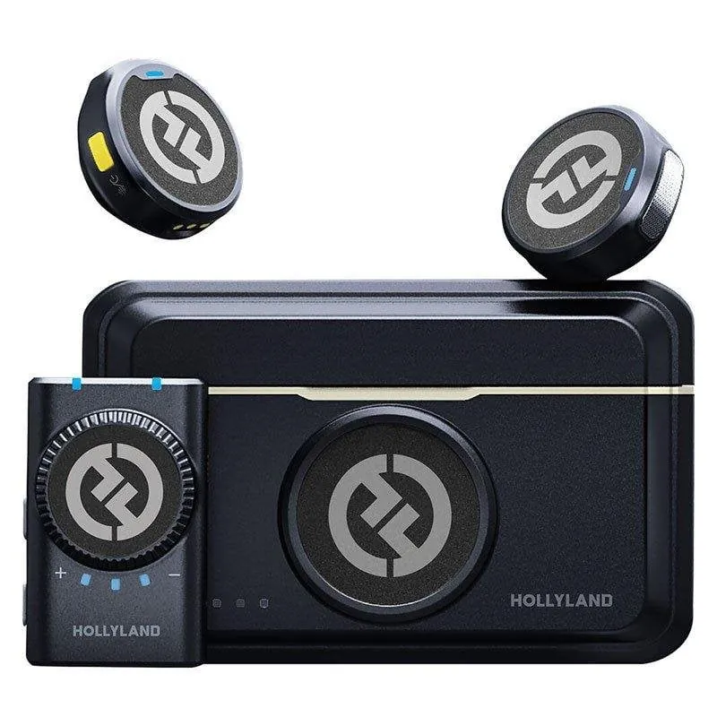 Micrófono Hollyland Lark M2 inalámbrico omnidireccional con ENC y 300 m de alcance LARKM2-CAMERA